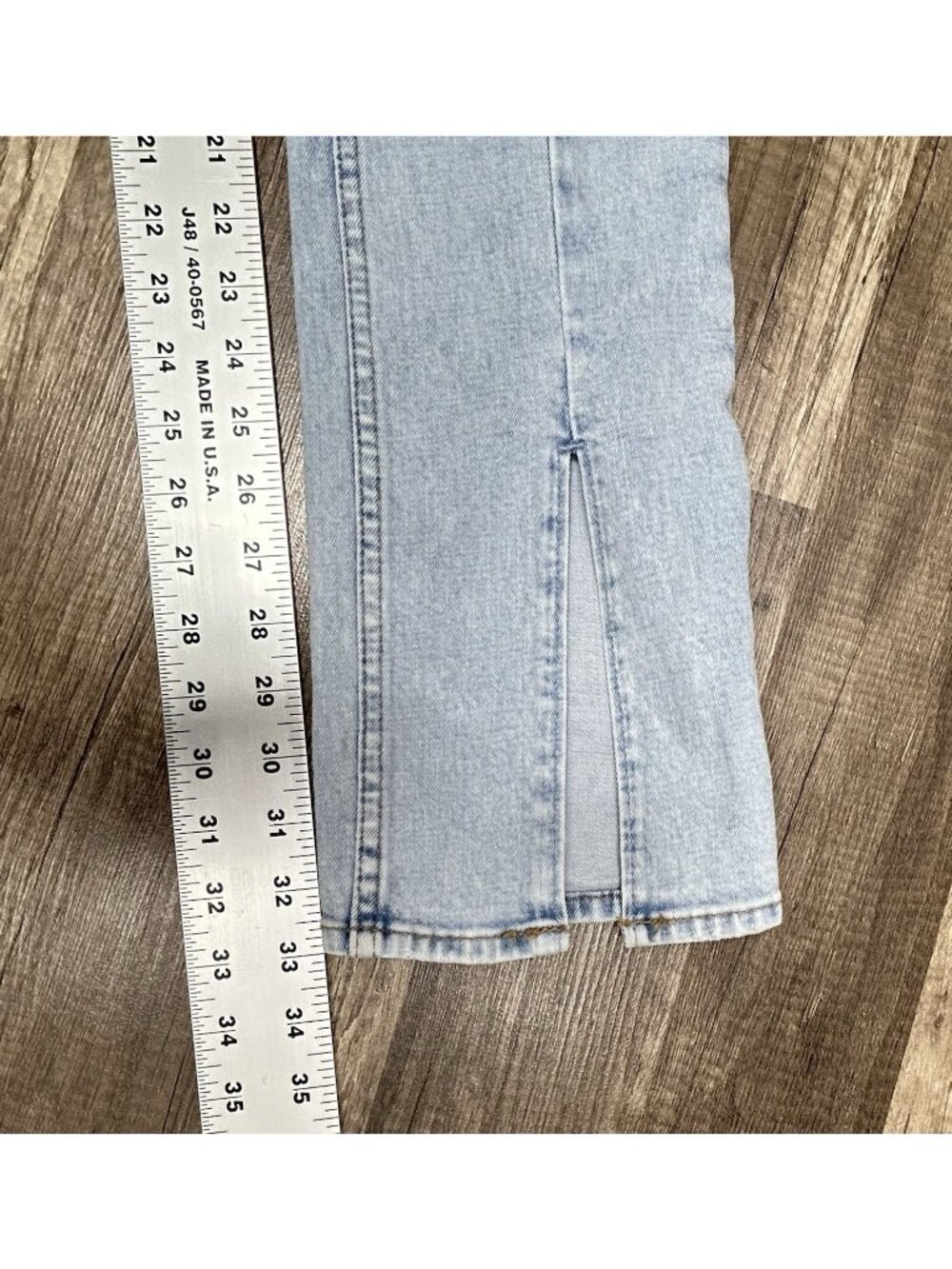 Abercrombie & Fitch Womens Jeans Sz 28/6L Long Tall Skinny High Rise Curve Love - Picture 10 of 10
